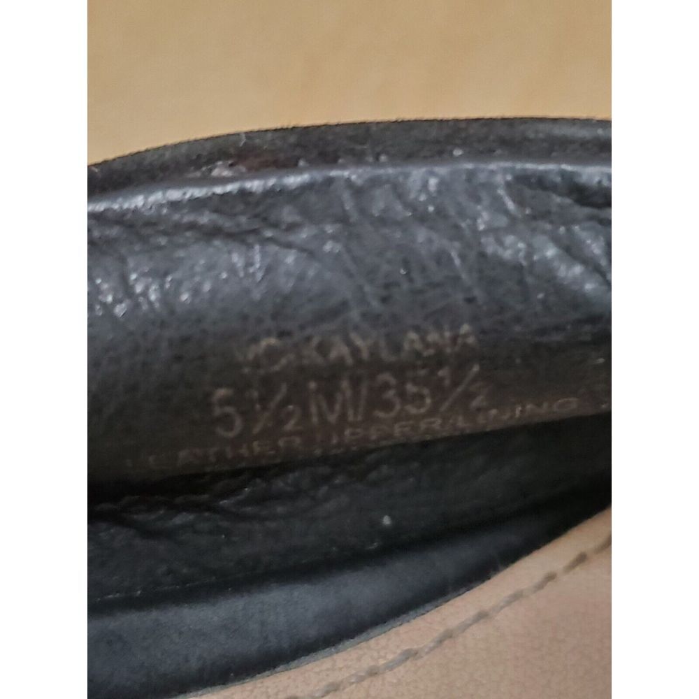 Vince Camuto Black Textured Flats - Picture 7 of 7